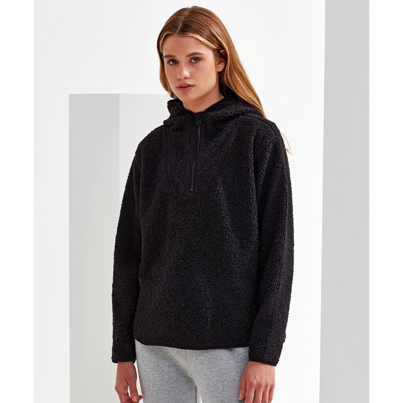 Women's TriDri® sherpa ¼-zip hoodie Thumbnail