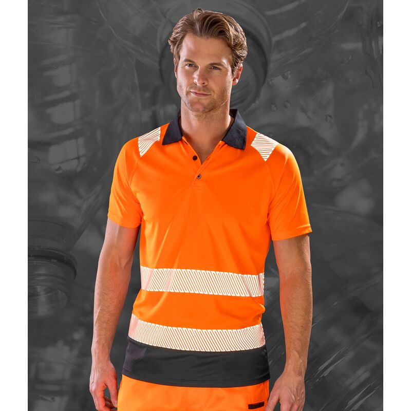 Result Genuine Recycled Safety Polo Shirt Thumbnail