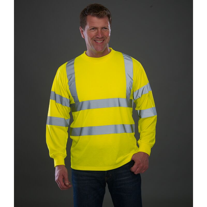 Yoko Hi-Vis Long Sleeve T-Shirt Thumbnail