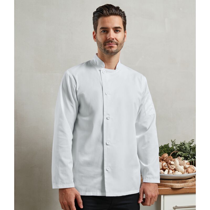 Premier Essential Long Sleeve Chef's Jacket Thumbnail