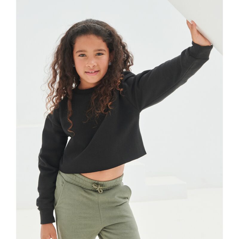 SF Clothing Kids Cropped Slounge Sweatshirt Thumbnail