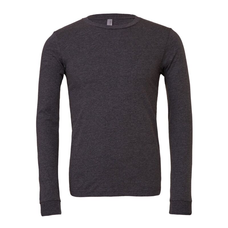 Unisex heather CVC long sleeve t-shirt Thumbnail