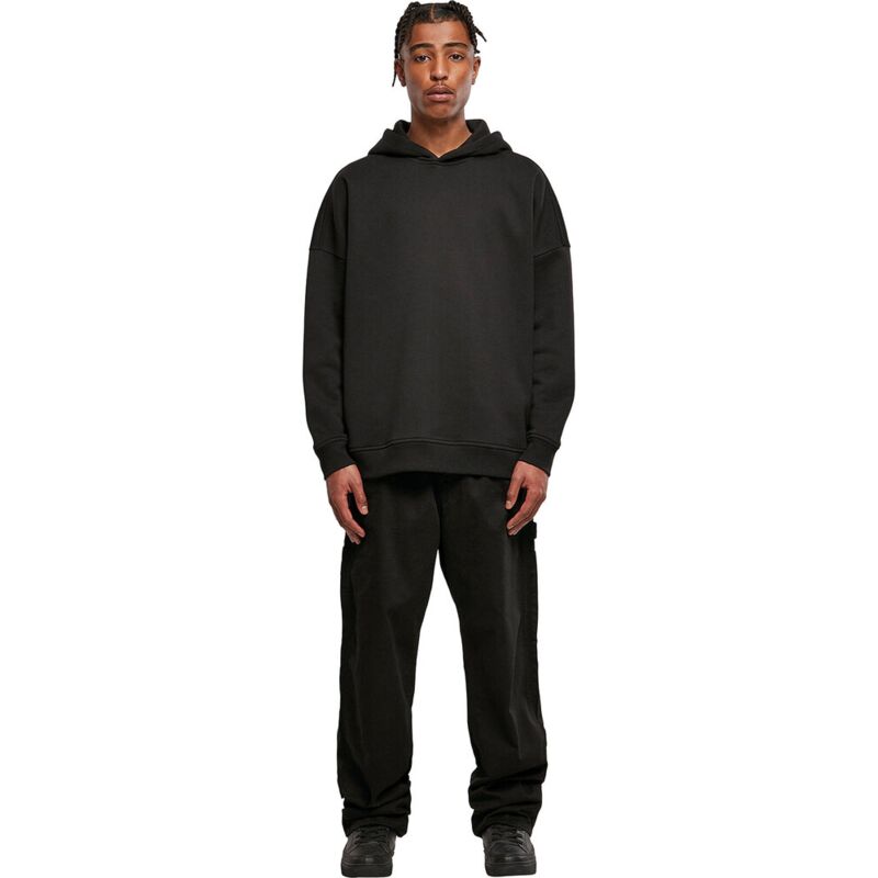 Oversized cut-on sleeve hoodie Thumbnail