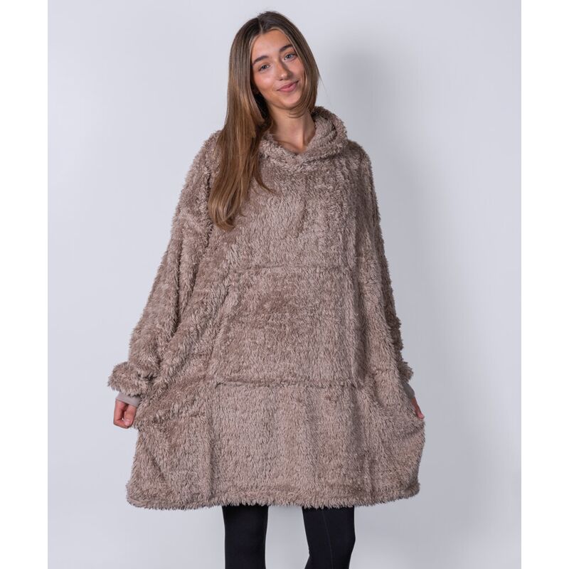 The Ribbon teddy bear fabric hoodie Thumbnail