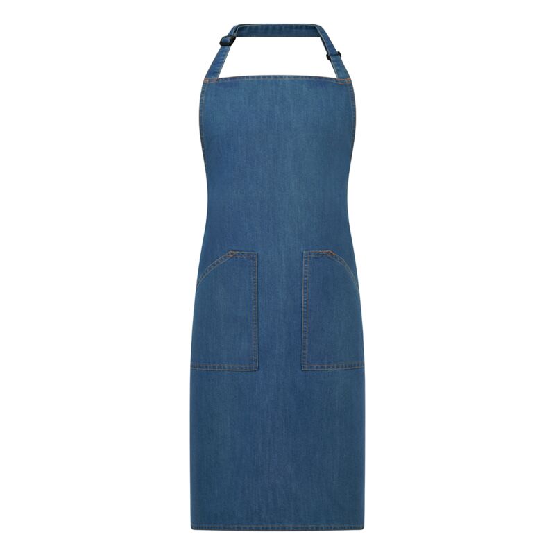 Brand Lab Denim Adjustable Bib Pocket Apron Thumbnail