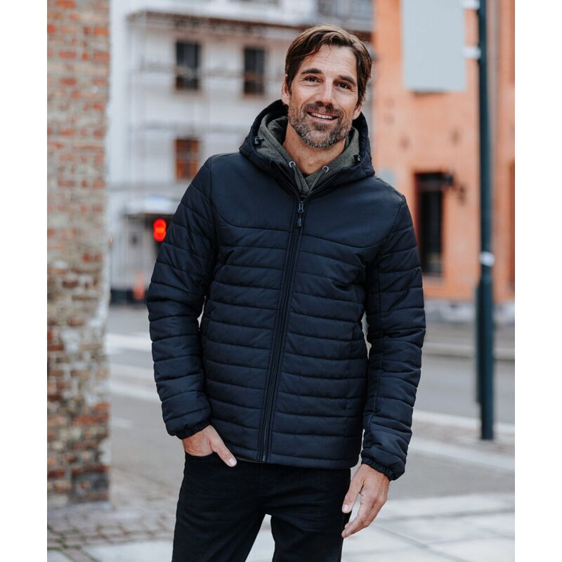 Nautilus quilted hooded jacket Thumbnail