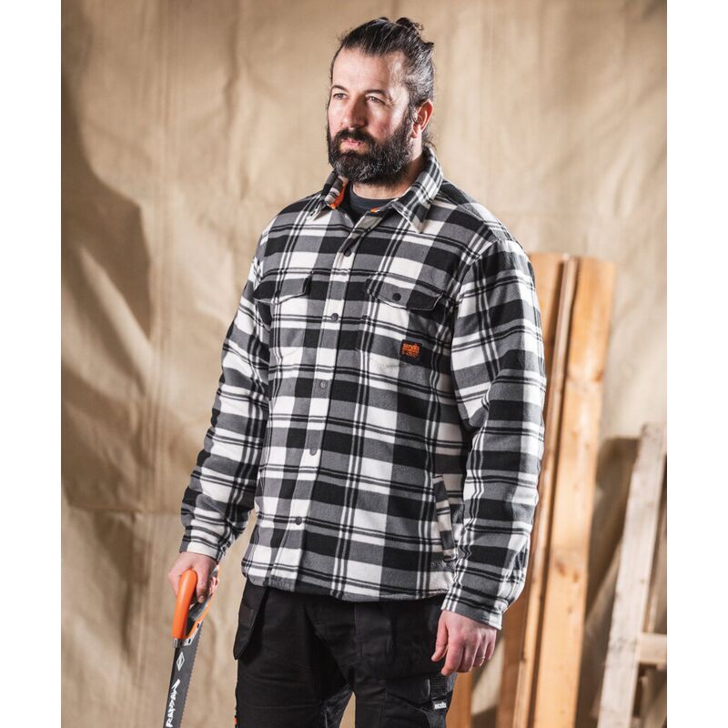 Worker padded checked shirt Thumbnail