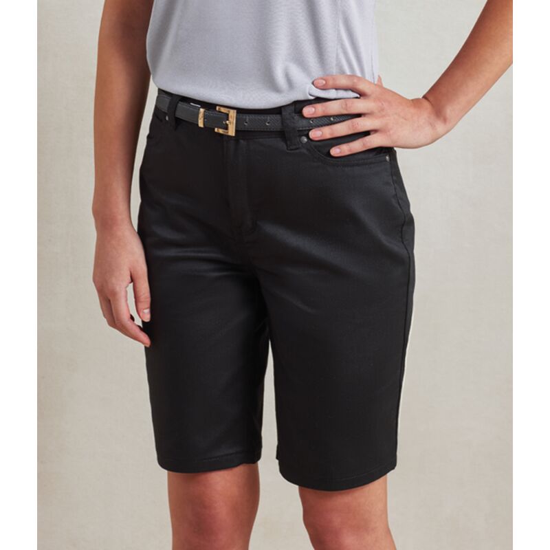 Premier Ladies Performance Chino Shorts Thumbnail