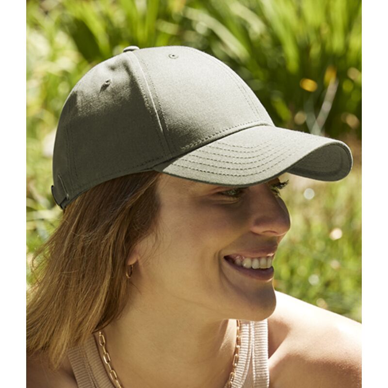 Beechfield EarthAware® Organic Cotton Canvas 6 Panel Cap Thumbnail