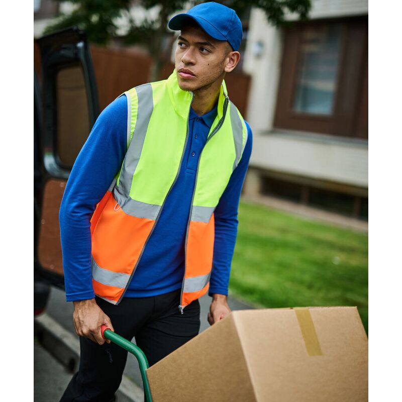 Pro hi-vis full-zip gilet Thumbnail