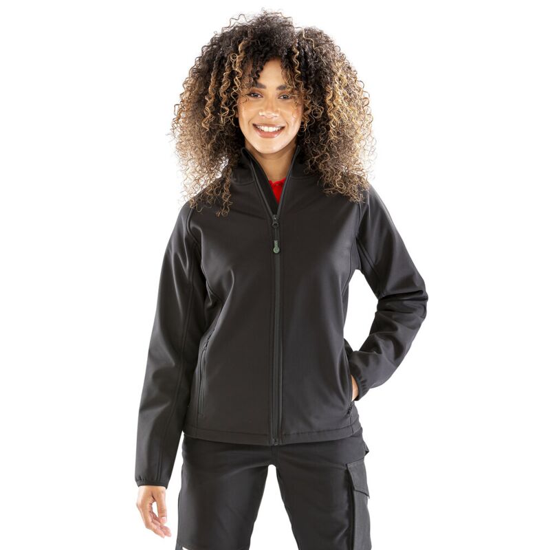 Women’s recycled 3-layer printable hooded softshell Thumbnail