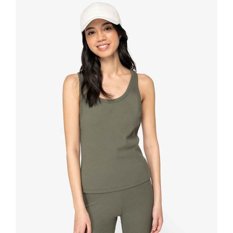 Native Spirit Ladies Ribbed Tank Top Thumbnail