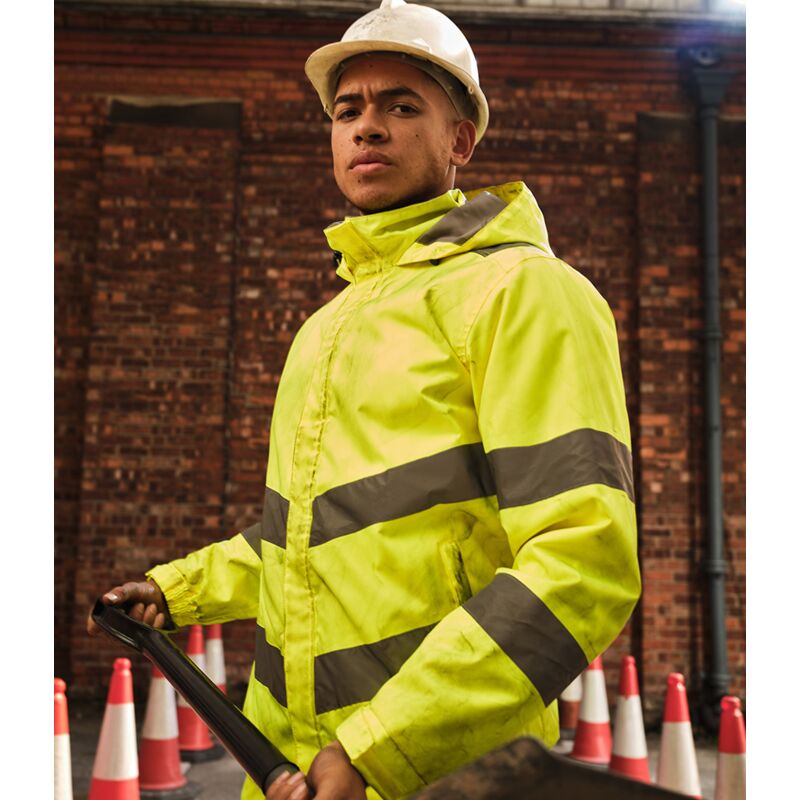 Regatta High Visibility Pro Contract Dover Jacket Thumbnail