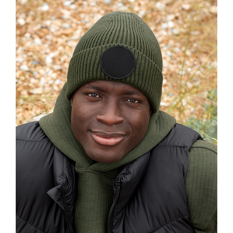 Beechfield Circular Fashion Patch Beanie Thumbnail