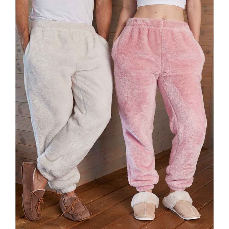 Brand Lab Unisex Fluffy Fleece Joggers Thumbnail
