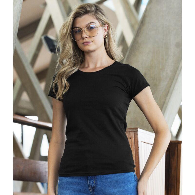Russell Ladies Authentic Classic Ringspun T-Shirt Thumbnail