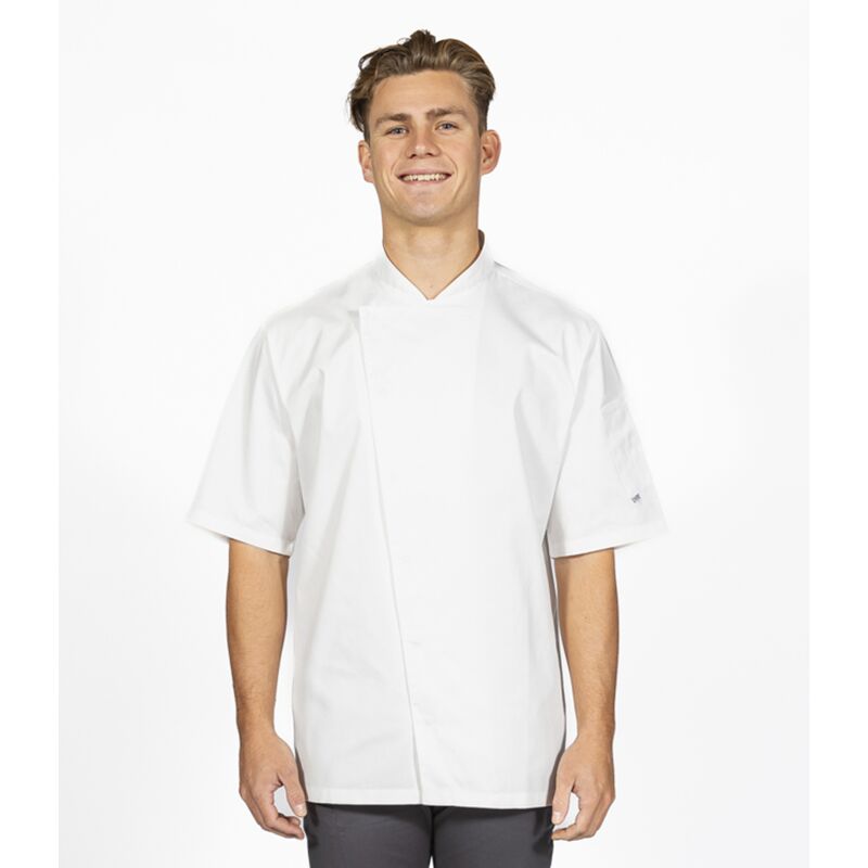 ADC Short Sleeve Asymmetric Chef's Jacket Thumbnail