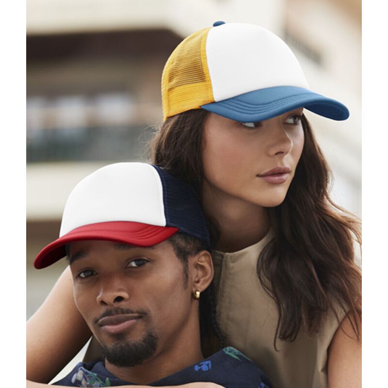 Beechfield Retro 5 Panel Trucker Cap Thumbnail