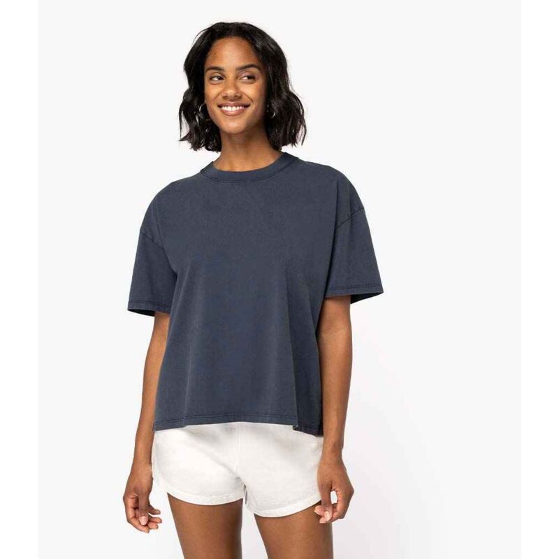 Native Spirit Ladies Oversize Washed Effect T-Shirt Thumbnail