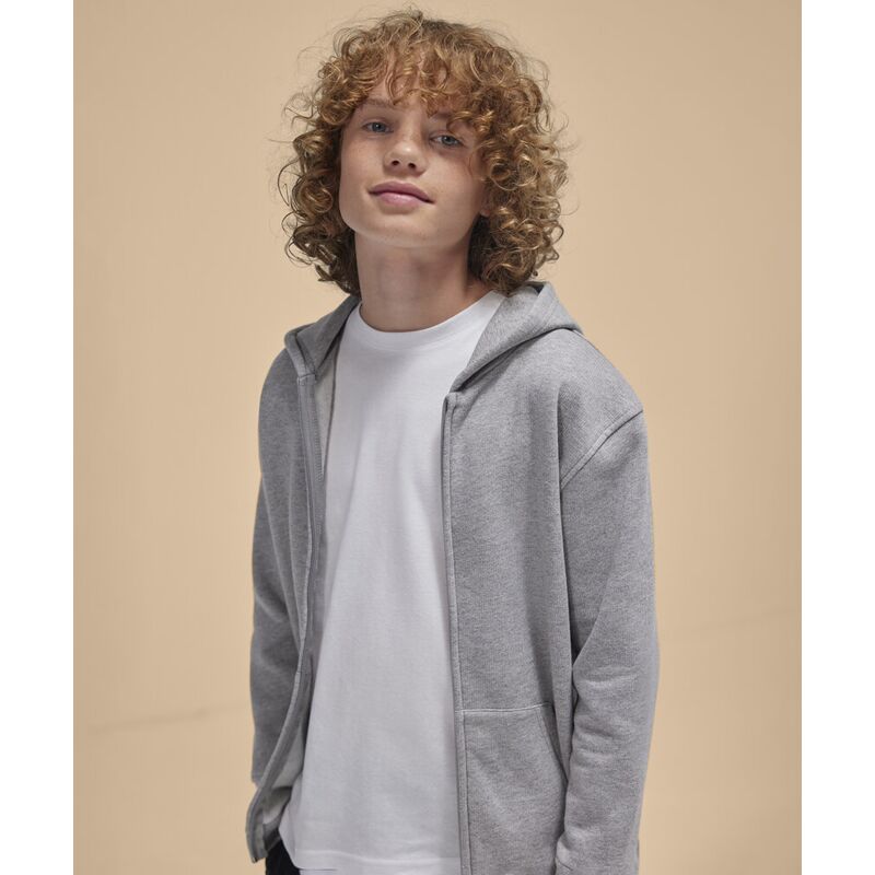 B&C ID.334 zip hoodie /kids Thumbnail