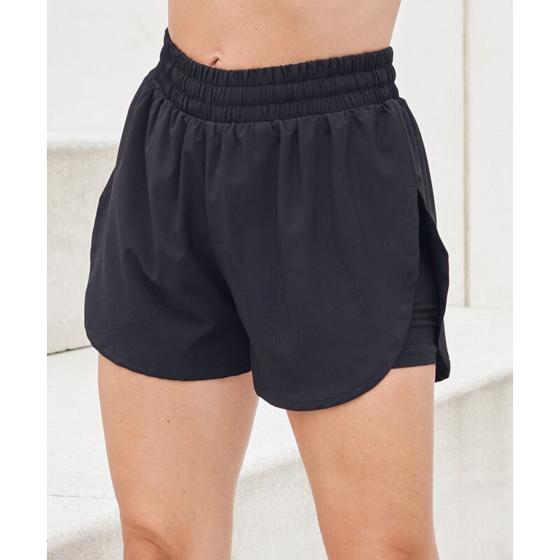 Women’s double-layer sports shorts Thumbnail