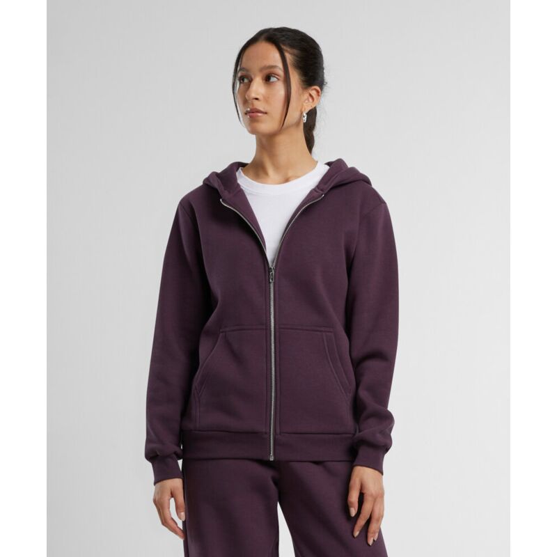 Women’s fluffy zip hoodie Thumbnail
