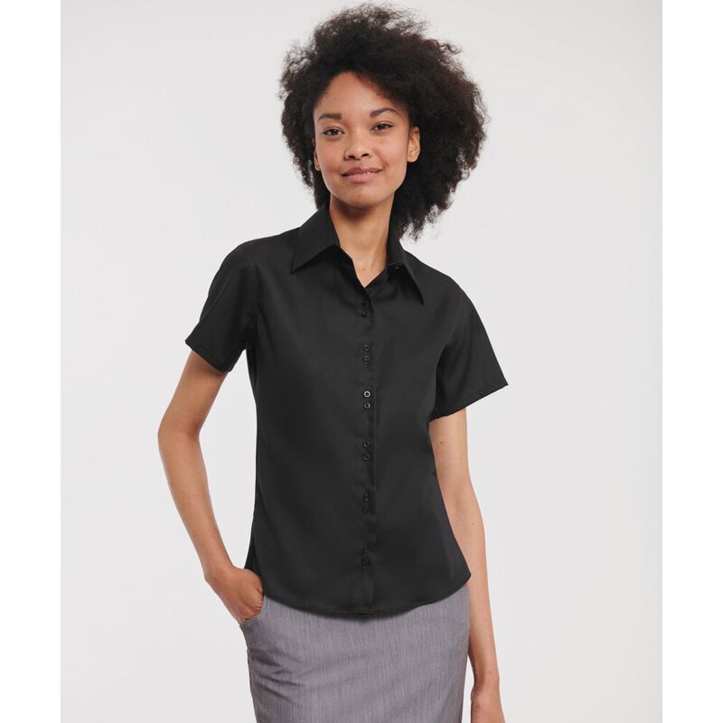 Women's short sleeve ultimate non-iron shirt Thumbnail
