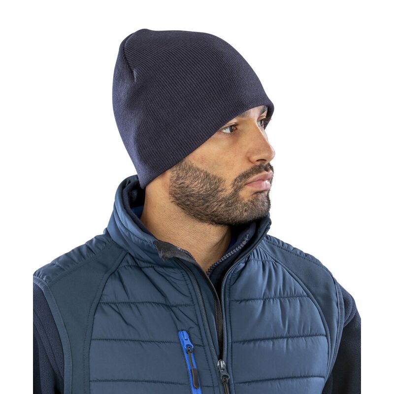 Pull-on soft-feel acrylic hat Thumbnail