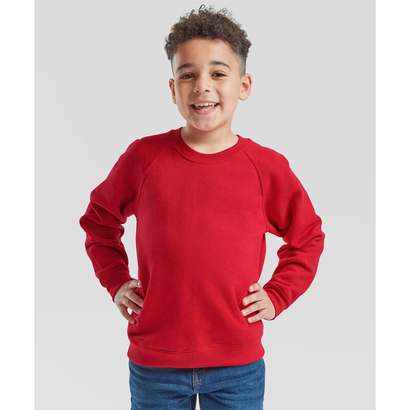 Kids classic raglan sweatshirt Thumbnail