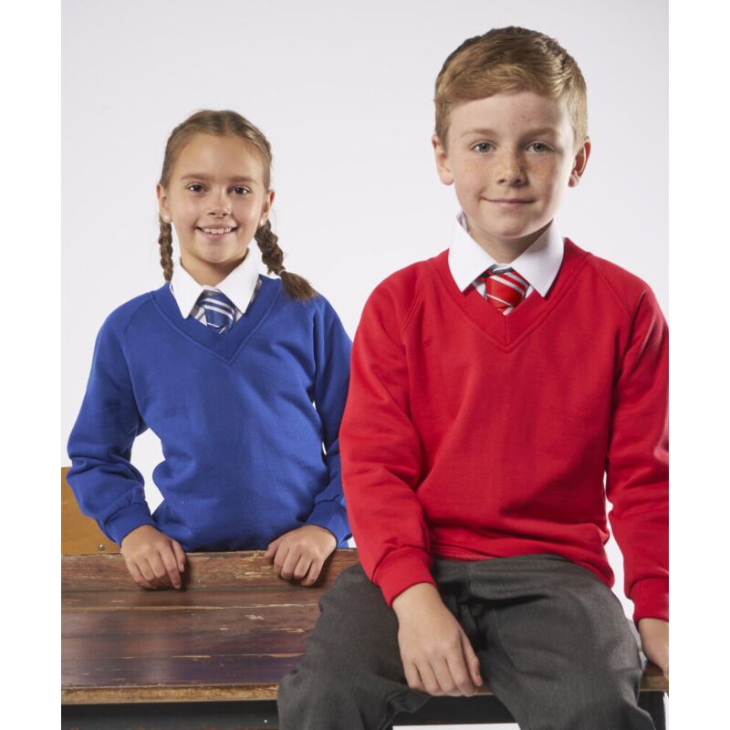 Kids Coloursure™ v-neck sweatshirt Thumbnail