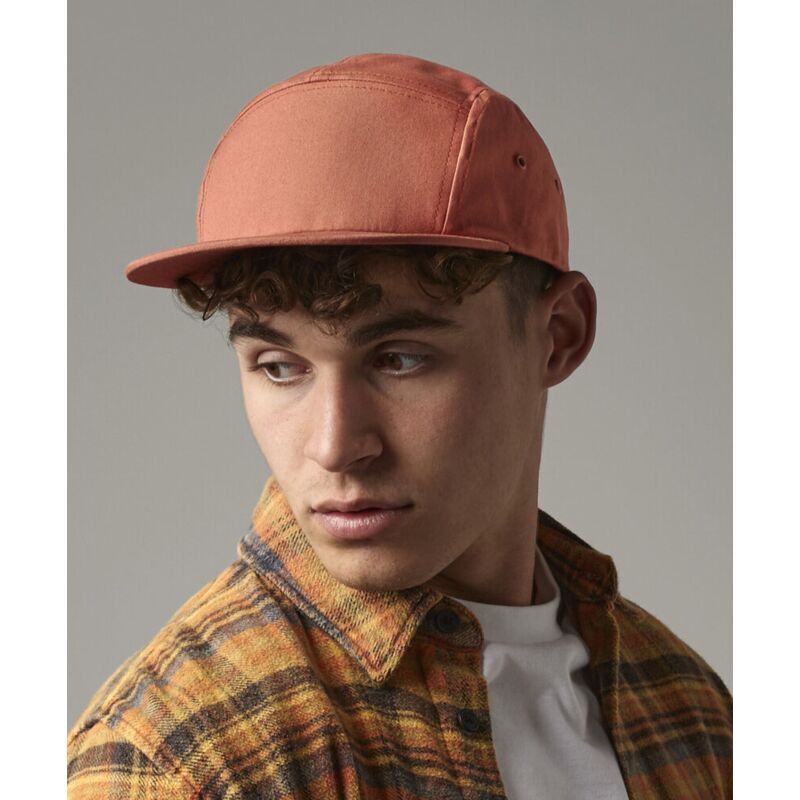 Canvas 5-panel camper cap Thumbnail