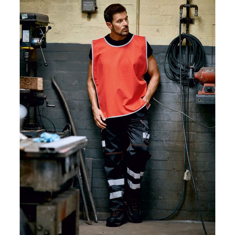 Hi-vis reflective border tabard (HVJ259) Thumbnail