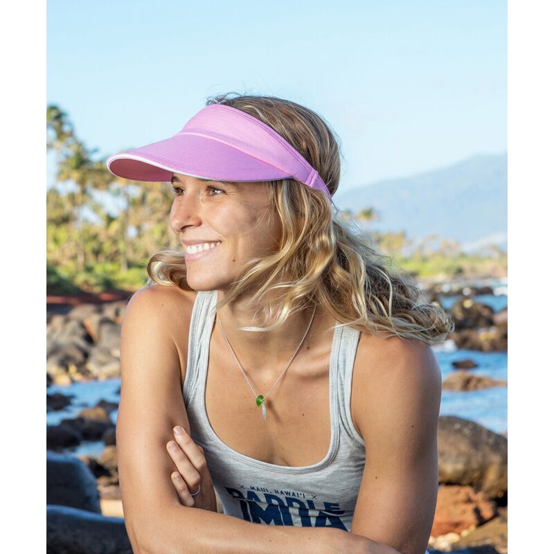 Herringbone sun visor with sandwich peak Thumbnail