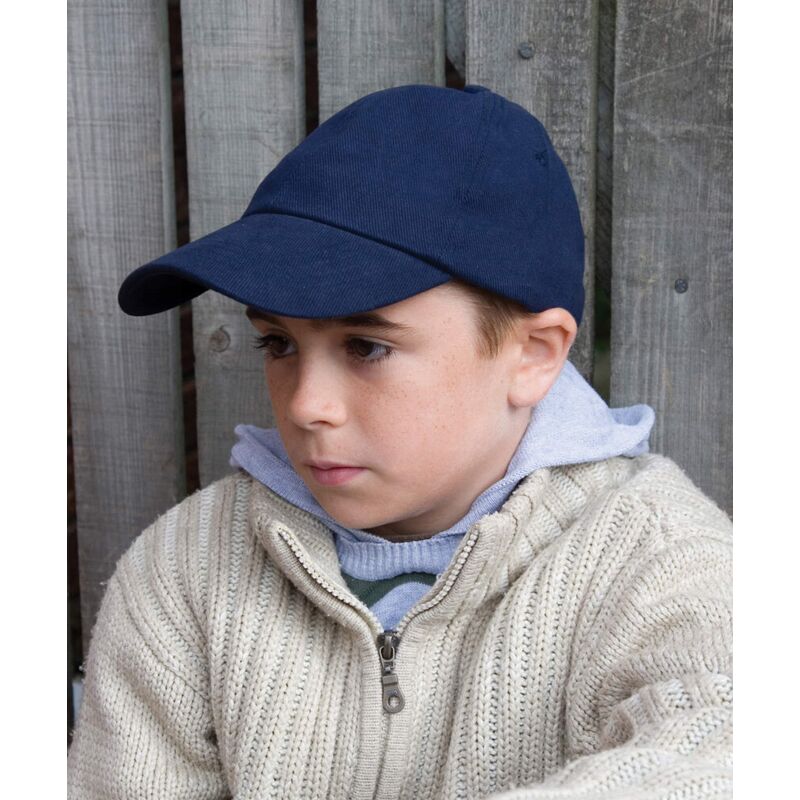 Junior low-profile heavy brushed cotton cap Thumbnail