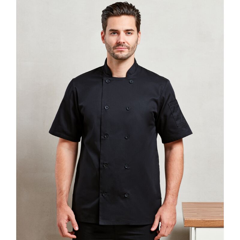 Premier Short Sleeve Chef's Jacket Thumbnail