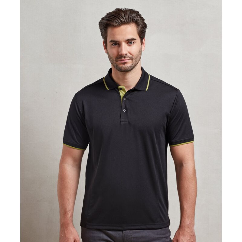 Contrast Coolchecker® polo Thumbnail