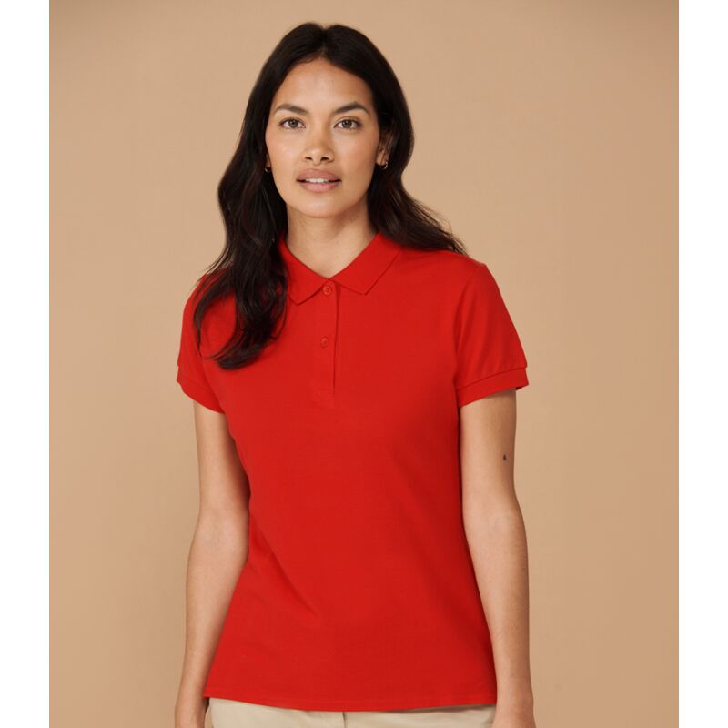 Henbury Ladies Modern Fit Cotton Piqué Polo Shirt Thumbnail