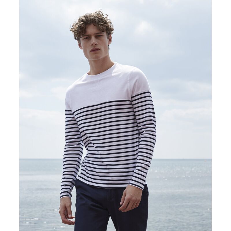 Long sleeve Breton striped T Thumbnail