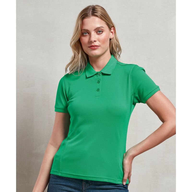 Women's Coolchecker® plus piqué polo Thumbnail