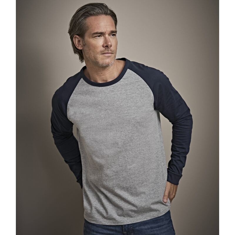 Tee Jays Long Sleeve Baseball T-Shirt Thumbnail