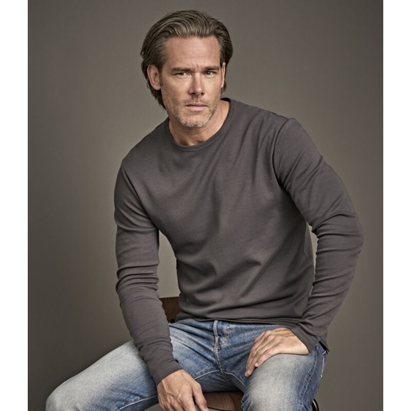 Tee Jays Long Sleeve Interlock T-Shirt Thumbnail