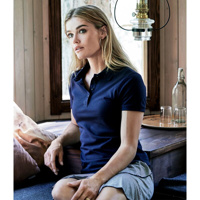 Tee Jays Ladies Heavy Cotton Piqué Polo Shirt Thumbnail