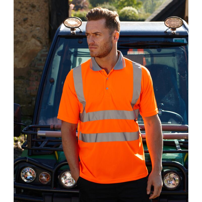 Warrior Hi-Vis Polo Shirt Thumbnail