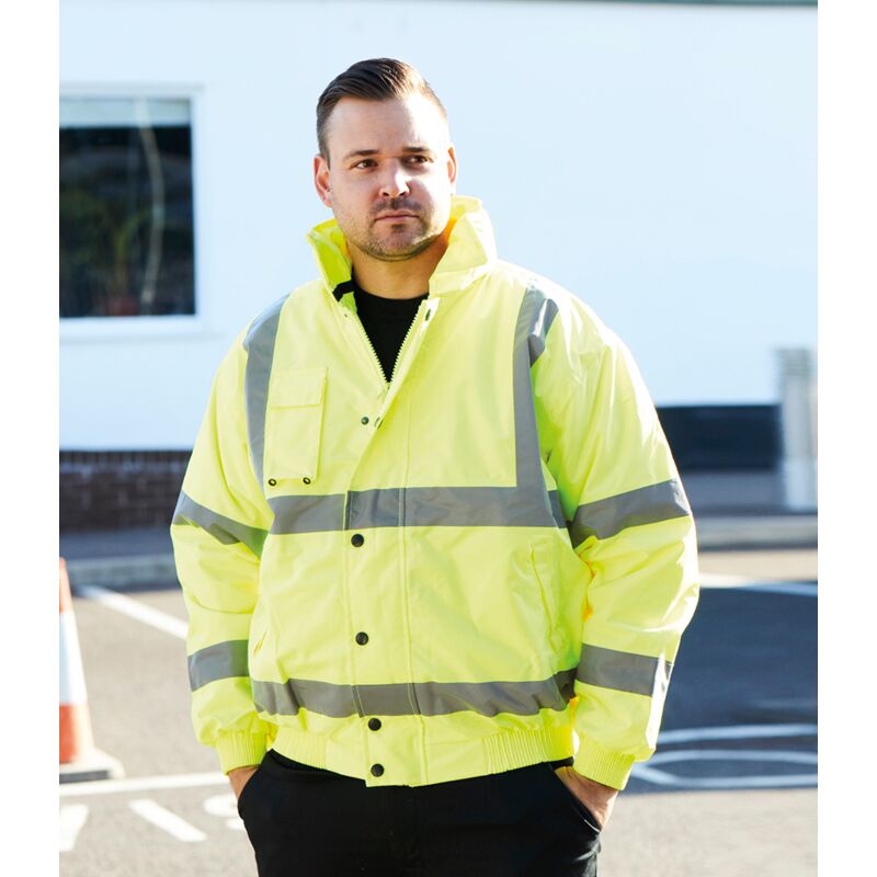 Warrior Hi-Vis Bomber Jacket Thumbnail