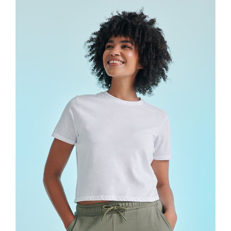 SF Clothing Ladies Cropped Boxy T-Shirt Thumbnail