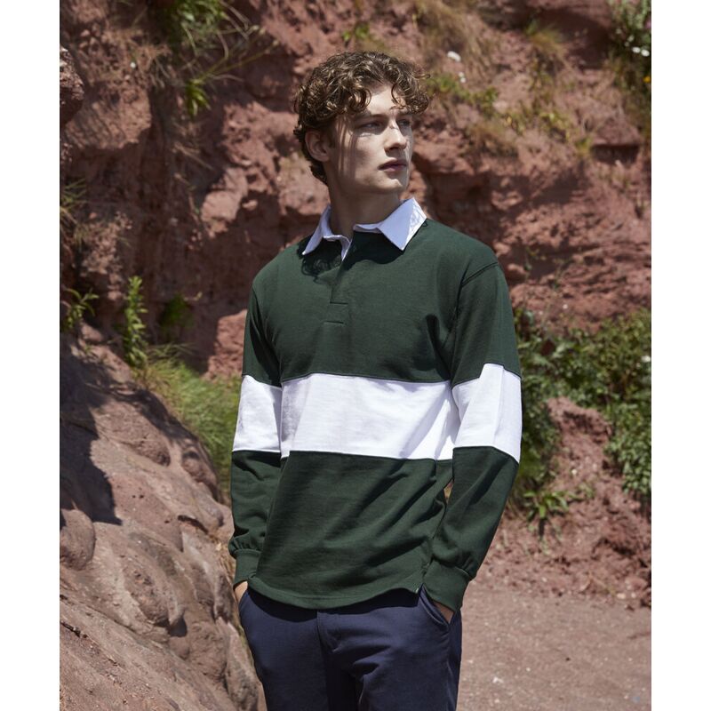 Panelled rugby shirt Thumbnail