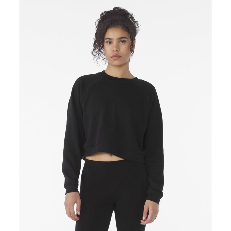 Women's raglan pullover fleece Thumbnail