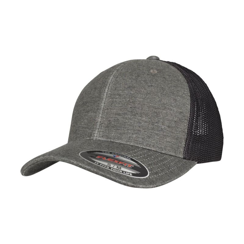 Retro trucker melange cap (6511M) Thumbnail