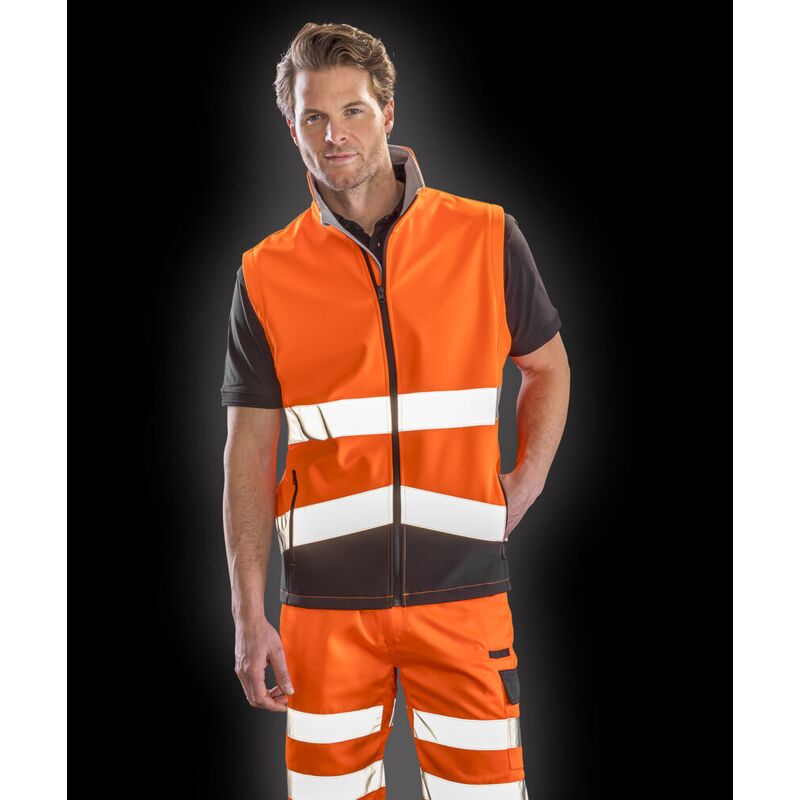 Printable safety softshell gilet Thumbnail