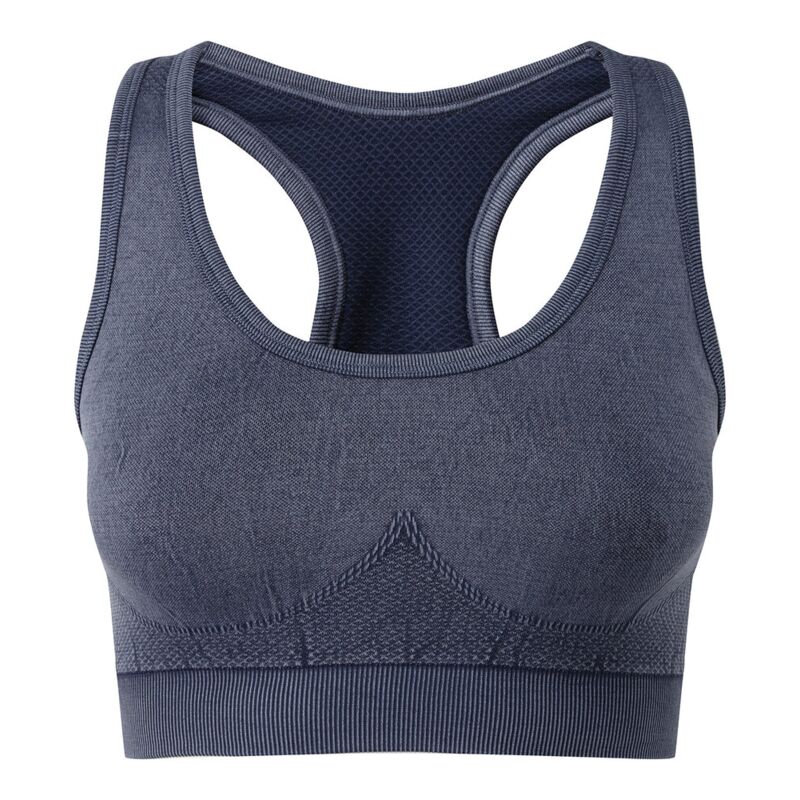 TriDri® seamless '3D fit' multi-sport denim look bra Thumbnail